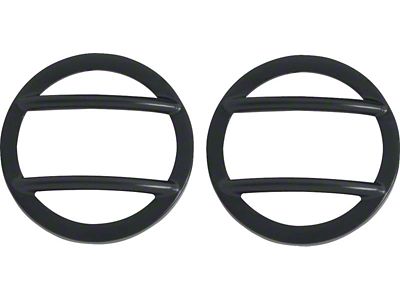 Kentrol 07-18 Jeep Wrangler JK Side Marker Covers Pair - 50008
