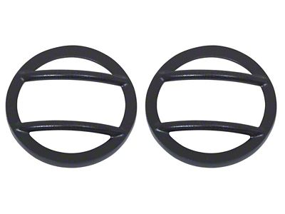 Kentrol 07-18 Jeep Wrangler JK Side Marker Covers Plastic - 80008