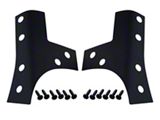 Kentrol 07-18 Jeep Wrangler JK Windshield Support Overlays Pair - 80074