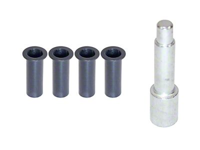 Kentrol 2018+ Jeep JL Door Hinge Liners 2 Door - 70011