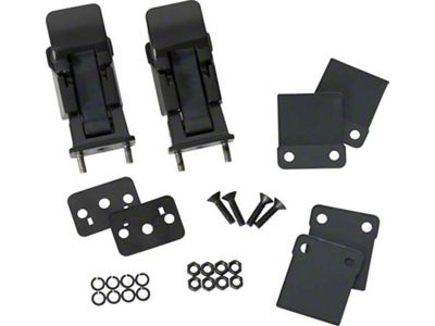 Kentrol 42-95 Jeep CJ/Wrangler YJ Hood Catch Pair TJ Style - 50563