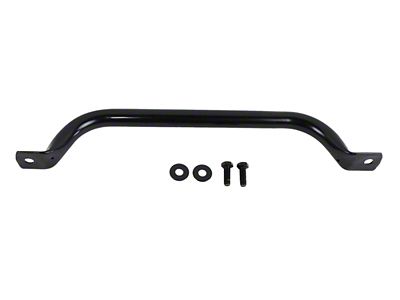 Kentrol 55-86 Jeep CJ Grab Bar - Powdercoat Black - 50409