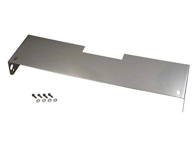 Kentrol 72-86 Jeep CJ Frame Cover 410 - Polished Silver - 30433