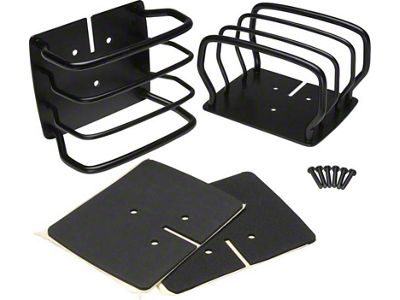 Kentrol 76-06 CJ/Wrangler YJ/TJ Taillight Guard Pair - Powdercoat - 50497