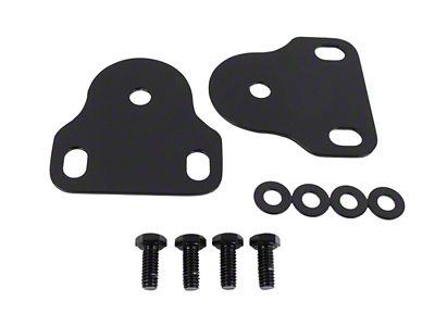 Kentrol 76-95 Jeep CJ/Wrangler YJ Interior Windshield Brackets Pair - 50408
