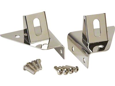 Kentrol 76-95 Jeep CJ/Wrangler YJ LED Light Bar Bracket Pair - 30531