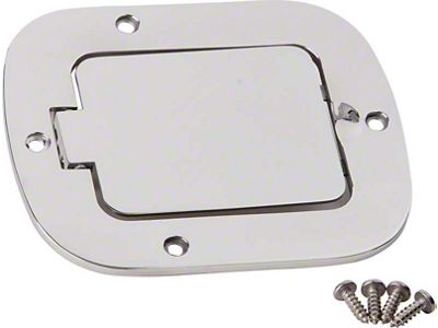 Kentrol 77-95 Jeep CJ/Wrangler YJ Billet Style Gas Hatch - 30559