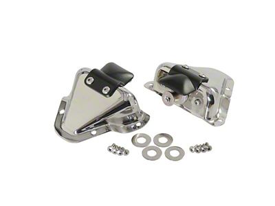 Kentrol 81-95 Jeep CJ/Wrangler YJ Interior Door Latch Brackets Pair - 30513