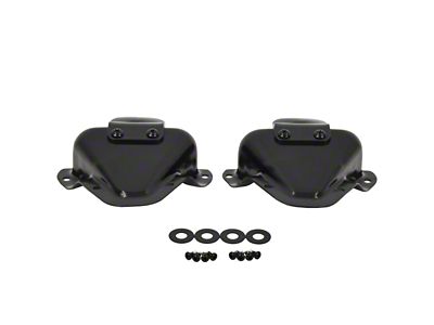 Kentrol 81-95 Jeep CJ/Wrangler YJ Interior Door Latch Brackets Pair - 50513