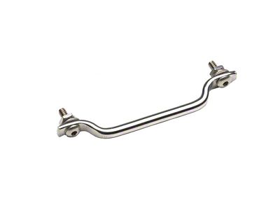 Kentrol 87-95 Jeep Wrangler YJ Footman Loop - Polished Silver - 30434