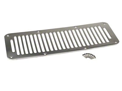 Kentrol 87-95 Jeep Wrangler YJ Hood Vent 8 Holes- Polished - 30458
