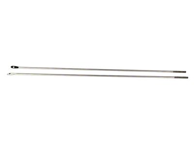 Kentrol 87-95 Jeep Wrangler YJ Strut Rod Kit - Polished - 30522