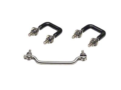 Kentrol 87-95 Jeep Wrangler YJ Windshield Tie Down Kit - 30439