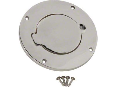 Kentrol 97-06 Jeep Wrangler TJ Billet Style Gas Hatch - 30553