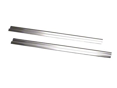 Kentrol 97-06 Jeep Wrangler TJ Entry Guards Pair - Polished - 30494