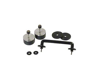 Kentrol 97-14 Jeep Wrangler TJ/JK Windshield Tie Down Kit - 50503