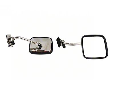 Kentrol 97-18 Jeep Wrangler TJ/JK E-Z Detach Mirrors Pair - 30496