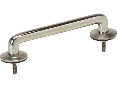 Kentrol 97-18 Jeep Wrangler TJ/JK Footman Loop - Polished Silver - 30535