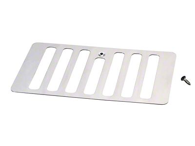 Kentrol 98-06 Jeep Wrangler TJ Hood Vent - Polished Silver - 30500
