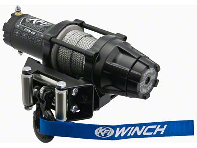 KFI Assault Series Winch 2500 lbs. - Metal Cable - AM-25