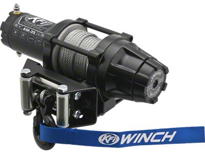 KFI Assault Series Winch 3500 lbs. - Metal Cable - AM-35