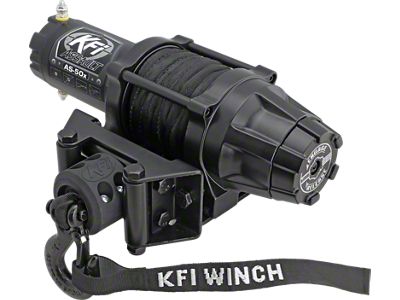 KFI Assault Series Winch 5000 lbs. - Synthetic Cable - AS-50X
