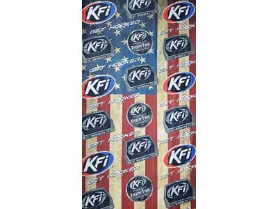 KFI Face Mask Flag w/Logo - FM-CLR