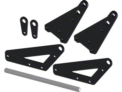 KFI Pro 2.0 Push Tube +6 in. Leveling Kit - 106326