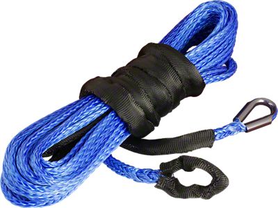 KFI Synthetic Cable Extension 1/4 in. X 50 ft. Blue - SYN-EXT-B50