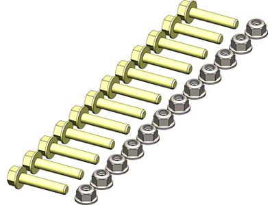 KFI UHMW Wear Bar Hardware Kit - HK-416