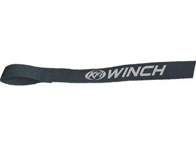 KFI Winch Hand Saver Black - WP-0030-BLK