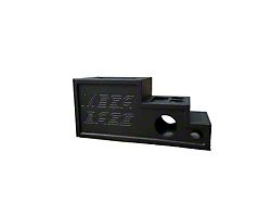 King Boxes Center Console with 12-Inch Ported Woofer, Two 6.50-Inch and Two 3.50-Inch Speaker Cutouts; Charcoal Sprayed Finish (Universal; Some Adaptation May Be Required)