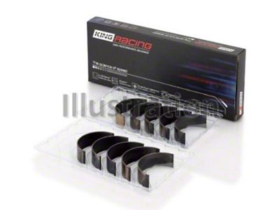 King Engine Bearings Audi Abb/Abm/Adp/Pp/Rn Size +.026mm Connecting Rod Bearing - CR505XP.026
