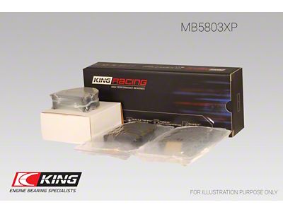 King Engine Bearings BMW S65B40A Size +0.25mm Main Bearing Set