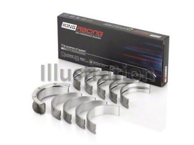 King Engine Bearings General Motors 262/267/302/307/327/350 Size STDX Main Bearing - MB557HPSTDX
