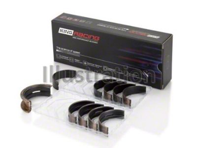 King Engine Bearings General Motors 262/267/302/307/327/350 Size STDX Main Bearing - MB557XPSTDX