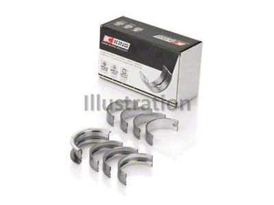 King Engine Bearings Gmc 2.8L/3.4L V6 173Ci/207Ci Size +0.25mm Main - MB4080SI1.25