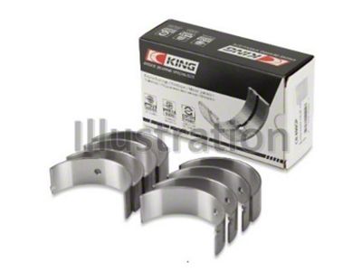 King Engine Bearings Subaru FB20 Size +0.5mm Connecting Rod Bearing Set - CR4622SM0.5