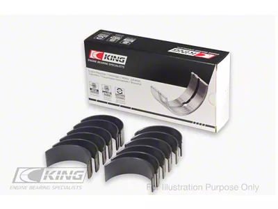 King Engine Bearings Ecoboost 2.7L V6 Size 0.05 Connecting Rod Bearing - CR6901MC0.5