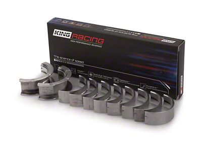 King Engine Bearings 75+ 262/267/302/307/327/327/350 Main Bearing Set - MB557HP020