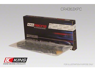 King Engine Bearings GM 134 DOHC Ecotec 2.2L Size 1.0 Connecting Rod - CR4363XPC010