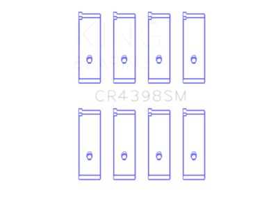 King Engine Bearings L13A4/L15A Connecting Rod Bearing Set - CR4398SM