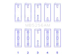 King Engine Bearing TriMetal Main Bearing Set