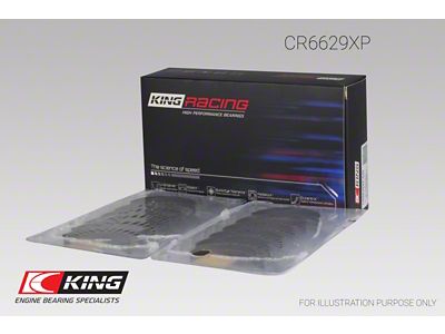 King Engine Bearings 6G72 Size STDX Connecting Rod Bearing Set - CR6629XPSTDX