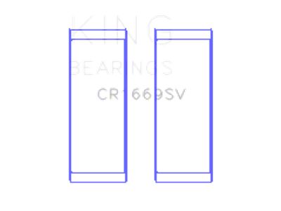 King Engine Bearings AZV/CFAC/AWX Connecting Rod Bearing Set - CR1669SV