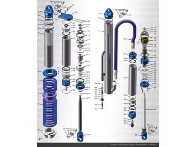 King Shocks Rubber Bump Stop Pad 2.0 Compact - 20AB404-103
