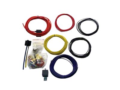 Kleinn Compressor Wiring Kit; 10-Gauge; 14.75-Foot (Universal; Some Adaptation May Be Required)