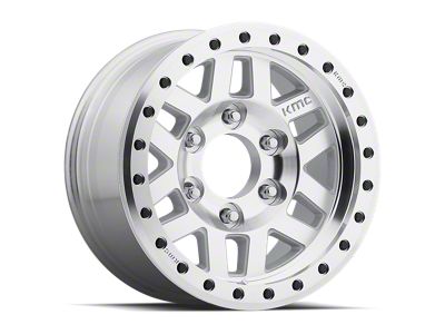 KMC Machete Desert Beadlock Machined Wheel; 17x8.5; 0mm Offset; 6x165.1mm Bolt Pattern; 108mm Hub Bore
