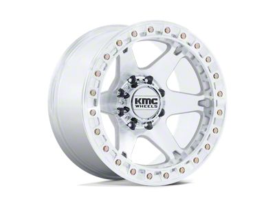 KMC VI Beadlock Machined Wheel; 20x10; -48mm Offset