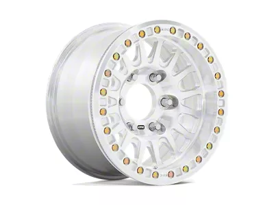 KMC Impact Forged Beadlock Raw Machined Wheel; 17x9; -12mm Offset